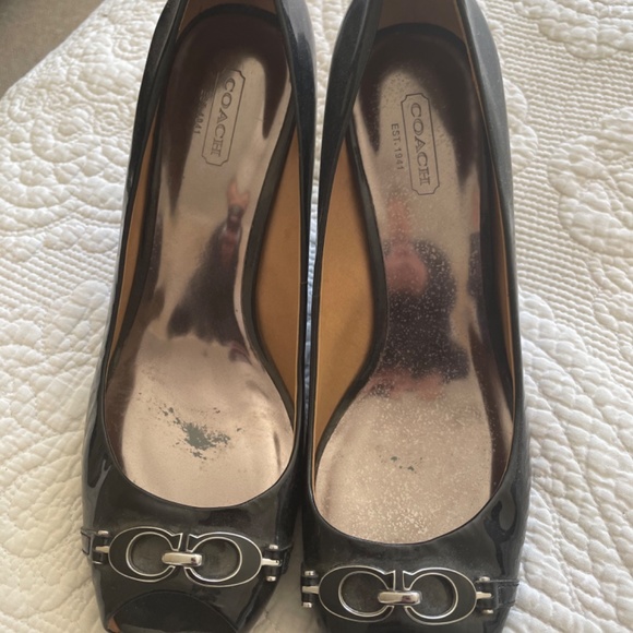Coach Wedge Shoes Size 9.5 - Picture 2 of 3